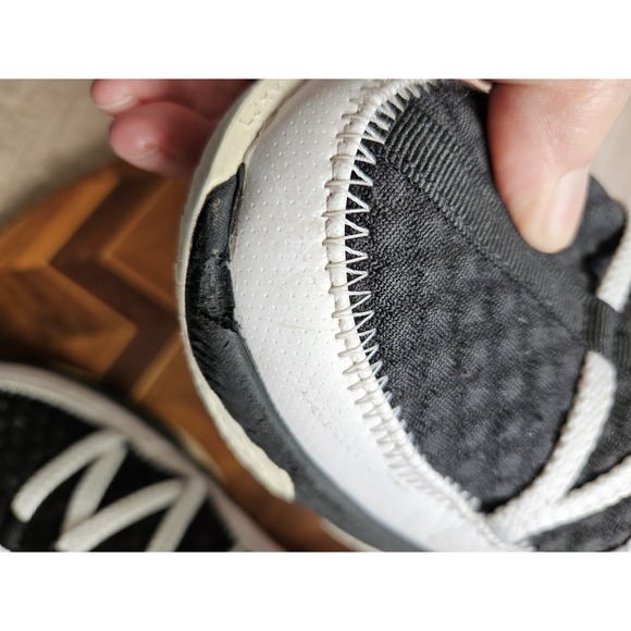 Nike React LeBron Men's XV1117 Low White Metallic Gold Basketball Sneakers, 12 - Picture 6 of 16